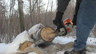 Stihl ms210c chainsaw [upl. by Amisoc]