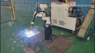 Bremetz MachineryCobotCollaborative robot used in welding industry [upl. by Gerdi]