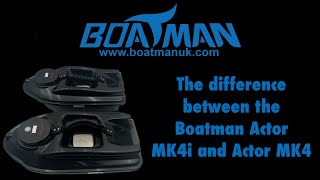 The difference between the Boatman Actor MK4 amp MK4i bait boats [upl. by Neelyar]