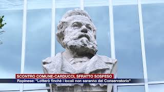 Etg  Scontro ComuneCarducci il sindaco “Lotterò finché i locali non saranno del Conservatorio” [upl. by Alak]