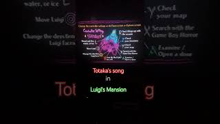 Totakas Song  Luigis Mansion [upl. by Akineg]