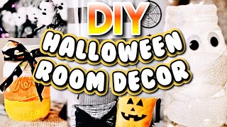 6 DIY HALLOWEEN ROOM DECOR IDEAS  Easy and cheap decor Halloween 2018 [upl. by Skelly]