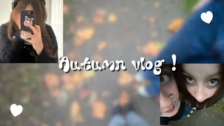 Autumn Vlog  walking motivation meetup [upl. by Varuag64]