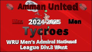 Amman United RFC v Tycroes RFC 2024 2025 [upl. by Camellia277]