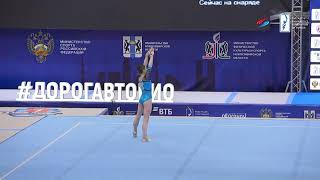 🥇 Vladislava Urazova Floor 2021 Russian Cup EF 13733 [upl. by Lednik549]