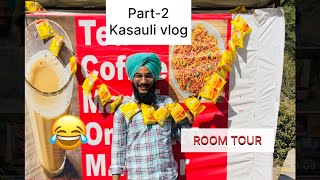 Part2 Kasauli Vlog  Himachal Pradesh  Room Tour  Balcony  facilities  Blossom Resort  UstaadG [upl. by Onaicnop]