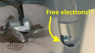 Sodium electride in liquified ammonia [upl. by Daza100]