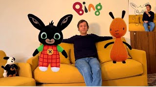 Bing and Flop giant plush toys Bing e Flop peluche giganti [upl. by Us]