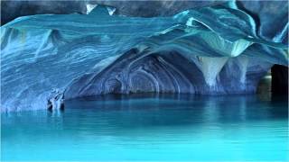 CUEVAS DE MARMOL EN LA PATAGONIA IMPRESIONANTE Lago Buenos Aires o Lago General Carrera [upl. by Dunn298]