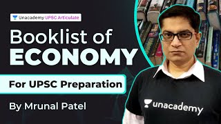 Booklist of Economy  UPSC Economy Preparation  By Mrunal Patel [upl. by Ahseiuqal284]