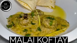 MALAI KOFTAY  EASY WHITE KOFTAY RECIPE  KOFTAY RECIPE  KOFTAY KA SALAN [upl. by Linea]