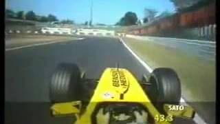 F1 Suzuka 2002  Takuma Sato Onboard Lap [upl. by Suoirtemed422]