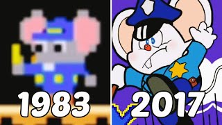 Evolution of Mappy Games 19832017 [upl. by Onailerua]