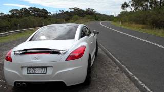 2011 Peugeot RCZ test drive [upl. by Ardnoik]