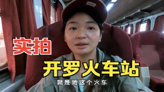 埃及首都火车站长啥样真是大豪华了，让我大开眼界 [upl. by Amberly]