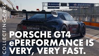 Chris Harris Drives The New Porsche GT4 ePerformance [upl. by Sinned605]