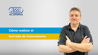 Borrado de transmisores en las alarmas para motos de X28 ALARMAS [upl. by Atteras]