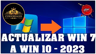 COMO ACTUALIZAR DE WINDOWS 7 8 A WINDOWS 10 EN 2023 [upl. by Oregolac332]