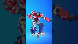 Transformers Optimus Prime Fortnite 😍🤖😱 Transformers Cinematic Universe [upl. by Alcine]