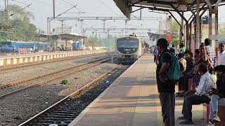 Chennai Central EMU new model in thiruvottriyur icf train emu localtrain local gpd mas [upl. by Bo900]