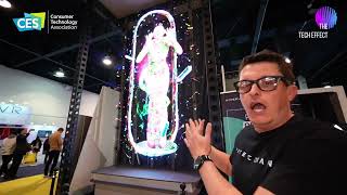 CES 2024  HYPERVSN 3D HOLOGRAPHIC DISPLAY [upl. by Eastlake624]