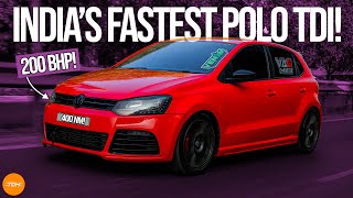 INDIAS FASTEST POLO TDI STAGE 3 200HP amp 400Nm 😮‍💨  CR170 Polo 15 TDI  Autoculture [upl. by Amjan923]