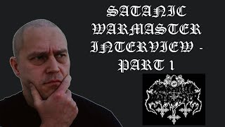 Satanic Warmaster interview  Werwolf talks about satanism black metal amp posers [upl. by Solim]