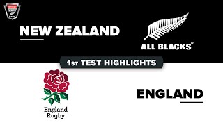 HIGHLIGHTS  NEW ZEALAND v ENGLAND  July Internationals 2024  First Test [upl. by Akcirre]