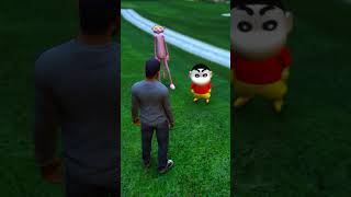 GTA 5  Finally Shinchan Owned Biggest Ganesha 💗 shorts ytshorts youtubeshorts video viralvideo [upl. by Myrvyn]