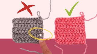 😍 TUTO  Comment obtenir une lisière ou bordure parfaite au crochet avec des rangs de brides [upl. by Eem]