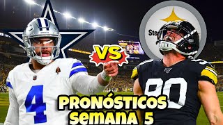 👉Pronósticos Semana 5 NFL 2024 🚨 Pronósticos y análisis NFL semana 5 2024 👈 NFL EN ESPAÑOL 2024 🍷 [upl. by Nette]