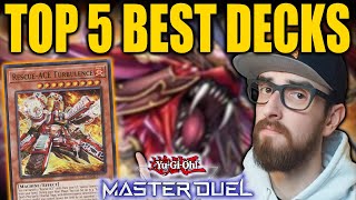 TOP 5 BEST DECKS IN MASTER DUEL May 2024 [upl. by Aicram]