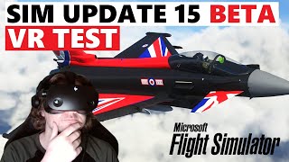 MSFS SIM UPDATE 15 BETA VR BOOST  Nvidia Driver 55152 TESTED  HP Reverb G2 Varjo Aero Pimax [upl. by Gisser366]