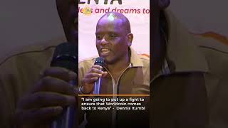 “I am going to put up a fight to ensure that Worldcoin comes back to Kenya”  Dennis Itumbi [upl. by Orlando]