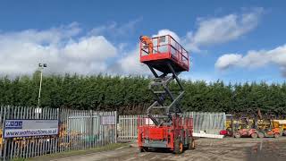 SKYJACK SJ8831 diesel driven access platform [upl. by Couhp]