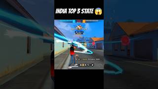 INDIA TOP 3 STATE JAHA JADA FREE FIRE KHELA JATA HAI 🤔 shorts freefire shortsfeed viral [upl. by Hsetirp]