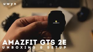 Amazfit GTS 2e Unboxing amp Setup [upl. by Notniuqal]