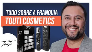 FRANQUIA DE COSMÃ‰TICOS Touti ðŸ˜»ðŸ‘©â€ðŸ¦°ðŸ‘¨â€ðŸ¦° QUIOSQUE BARATO de perfumes Trabalhe com beleza [upl. by Glialentn586]