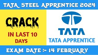 Tata Steel Trade Apprentice Crack In Last 25 Days  Previous Year Cut Off [upl. by Aihsekat]