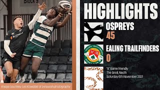 OSPREYS A 45  0 EALING TRAILFINDERS A [upl. by Nittirb]