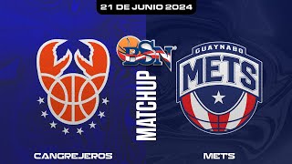 Cangrejeros de Santurce vs Mets de Guaynabo  BSN2024 [upl. by Lada]