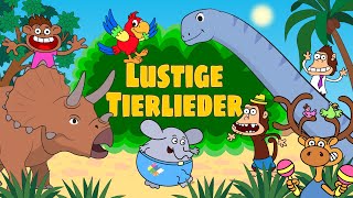 Lustige Tierlieder  Zum Mitsingen  Kindermusikwelt [upl. by Debarath]