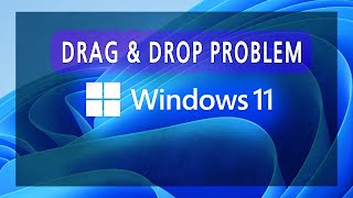 How To Do Drag and Drop in Windows 11 NO INSTALLATION [upl. by Cesare]