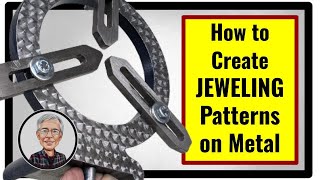 How to Create Jeweling Patterns on Metal [upl. by Liagibba]