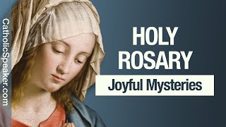 Holy Rosary  Joyful Mysteries Saturday amp Monday [upl. by Reinaldos]