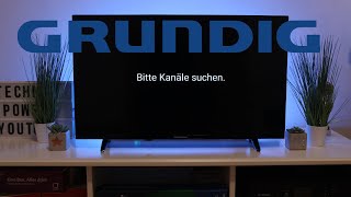 Grundig Android TV SAT Suchlauf [upl. by Leake]