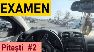 SIMULARE EXAMEN AUTO LA PITESTI 2 [upl. by Yoong517]