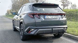 Hyundai Tucson MY2025 16 TGDI AWD  0100 kmh Normal Sport  50100 kmh performance [upl. by Alamak]