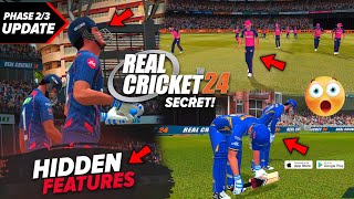 Real Cricket™ 24 Hidden Features Phase 23 rollout  new Update  154 more players  RC24 [upl. by Nirtiak581]