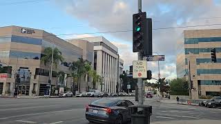 Beginning of Morning Rush Hour in Encino  Los Angeles  September 16 2024 [upl. by Yrolg]